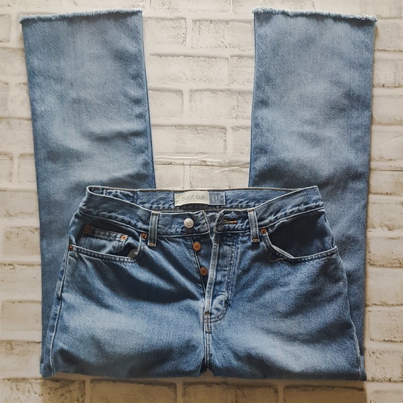 GAP Button Front Bootcut Denim Jeans - Picture 3 of 9